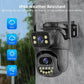 Caméra De Surveillance WiFi 4K À Double Objectif