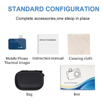 Caméra Thermique Portable USB-C Pour Diagnostic